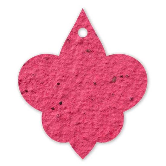 cranberry-fleur-de-lis-plantable-paper