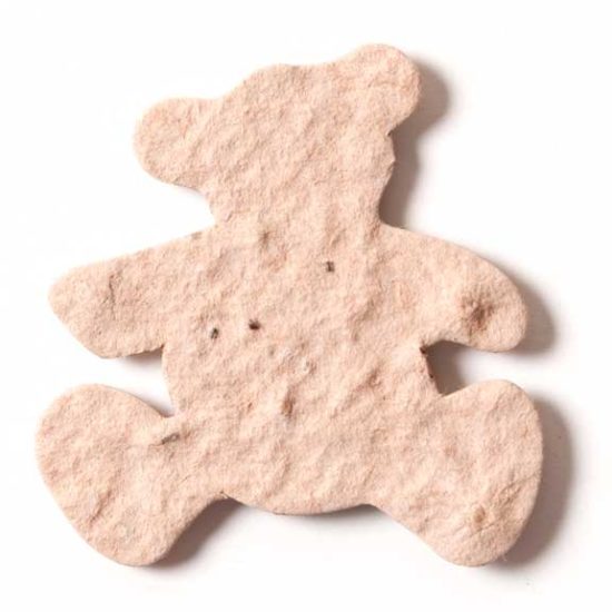 Neutral Teddy Bear Seed Paper