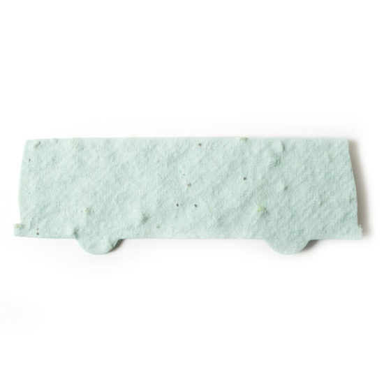 Mint Long Bus Seed Paper