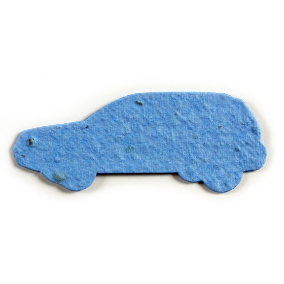 Blue Car-3 Seed Paper