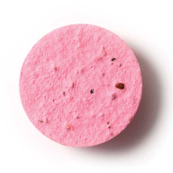Light Pink Circle Seed Paper