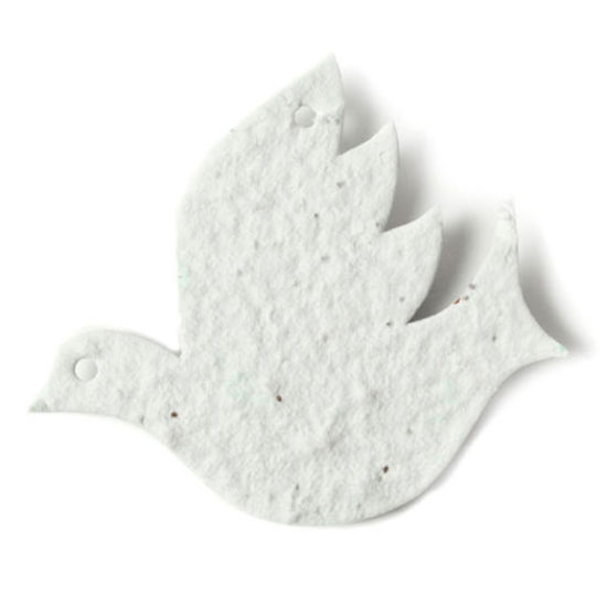 White Dove Plantable Seed Paper