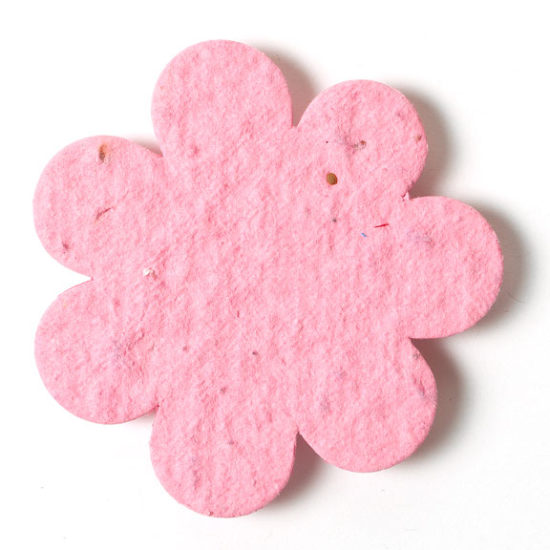 Cute Light Pink Flower Seed Paper