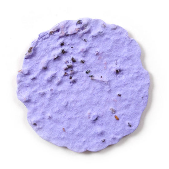 Light Purple Flower Seed Paper