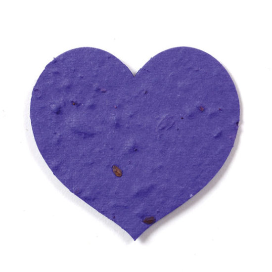 Heart Shapes Seed Paper