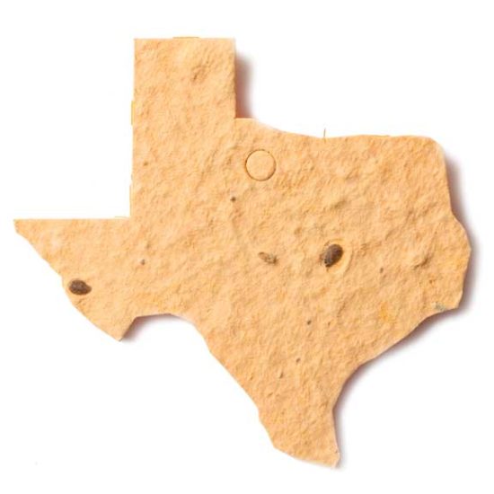 Pale Yellow Texas State Seed Paper