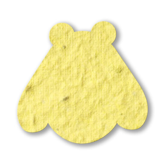 bee shape seed paper