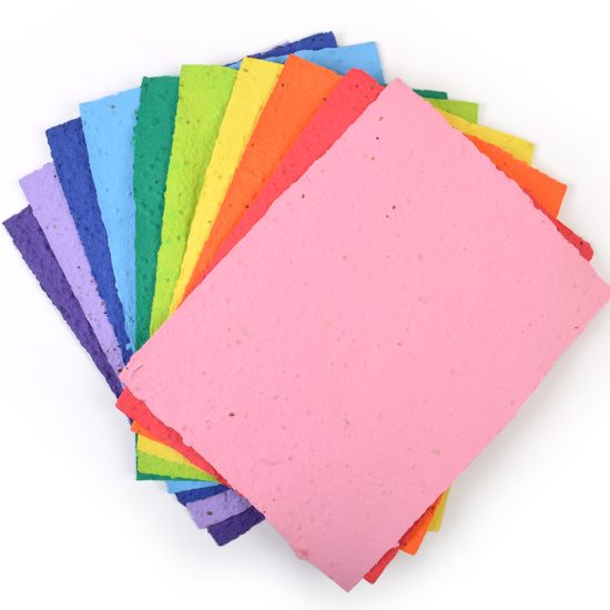 Sheet seed Paper (Multiple Colors)