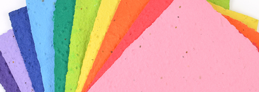 Banner of Color Seed Paper